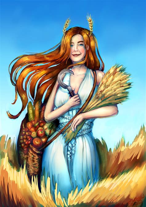 demeter physical description|demeter goddess of harvest.